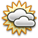 Nearby Showers, Partly Cloudy